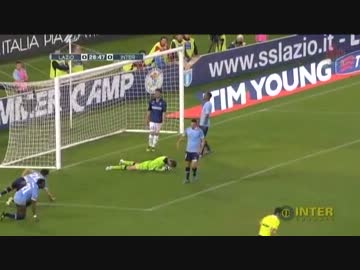 【長友キレ戻りつつ】ラツィオ 対 インテル【評価基準が絶好調時？】