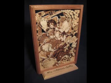 霊夢＆魔理沙を焦がしてみた