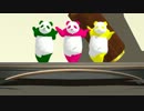 MMD Panda Fukkireta