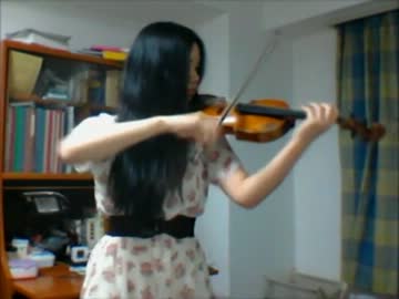 パンダヒーローをヴァイオリンで演奏してみた
