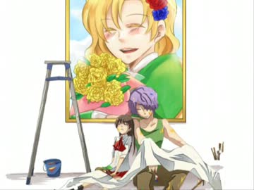 【手描き】メアリーでローゼンメイデンED【Ib】