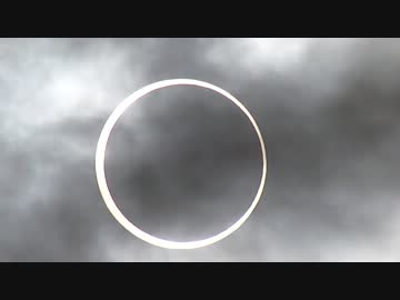 コンデジCanon SX40HSで金環日食を動画撮影してみた◎