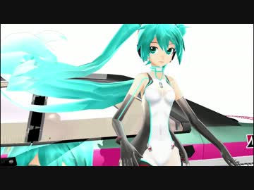 【MMD】七葉HTレーシングミク 痛車