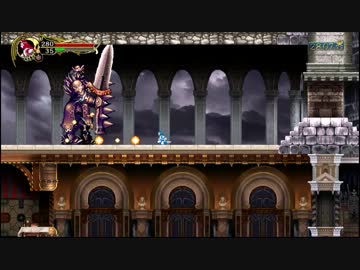 悪魔城ドラキュラHD 月風魔でランキング上位を目指す HARD6章更新版