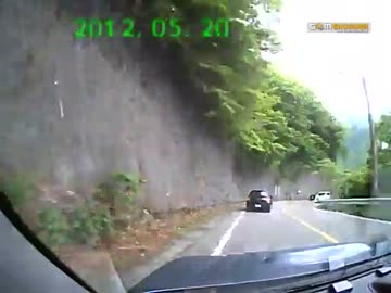 追いつかれた車両の義務違反