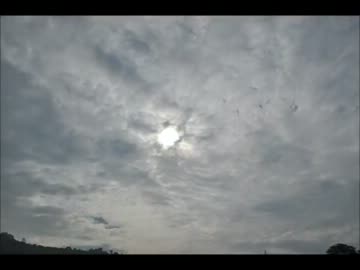 120521　松山　金環日食（の明るさ変化）