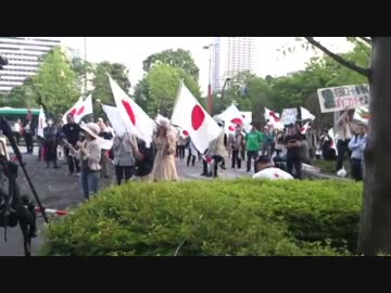 ５月１８日ロート前街宣⑤