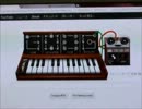 Google moogでけいおん！予告を弾いてみた