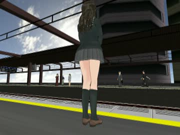【MMD】見えた