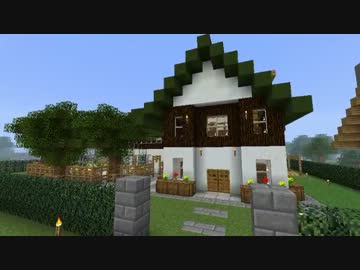 【Minecraft】せっかくなので、14件目の自宅を紹介してみるよ【ゆっくり】