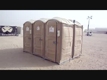 アメリカ陸軍　トイレに突撃!
