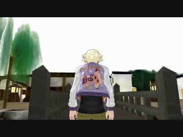 【MMDタイバニ】先輩が城下町を歩くだけ