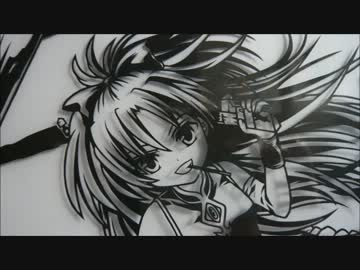 佐倉杏子を切り絵したんです