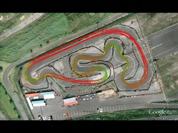 舞洲インフィニティサーキットを走ってみたら120526【VSD for GPS】