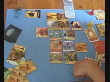 ボードゲーム家族 04(禁断の島）Board game family 04(Forbidden Island)