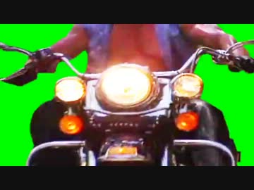 兄貴バイク正面 GB