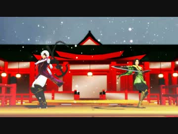 【MMD】元就様（+ちょこっとアニキ）で『無情』剣舞【戦国BASARA】