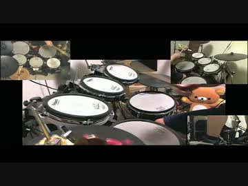 ニャル子！！OP！！！ドラム！！途中で飽きた！！！