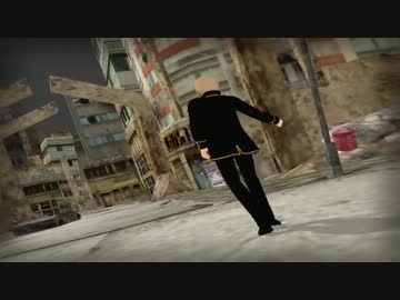 【MMD銀魂】総悟、副長、銀さんで洋楽メドレー（再）