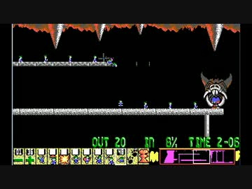 DOS版レミングス TAXING_30
