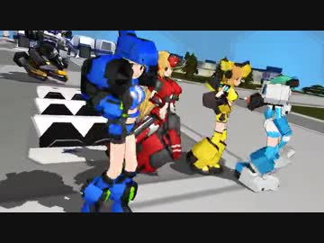 【CB×MMD】コズミックガールでポーカーフェイス