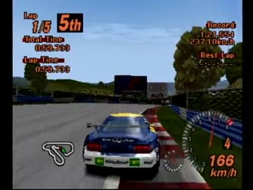 GT2　ウェッズスポーツセリカでGT500総合一位　第五戦目