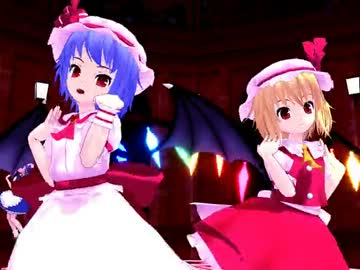 【MMD】スカーレット姉妹ですーぱー☆あふぇくしょん