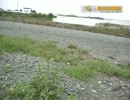 KDX200 河原で転んでみた