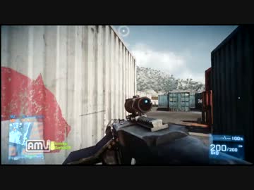 Xbox360 BF3　枯れた声で実況プレイ〜撃ち始めれば無敵～