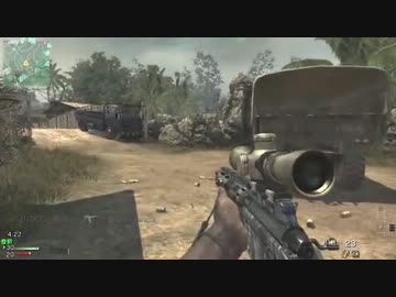【CoD MW3】うんｋスナイパーのキルコン３【ゆっくり実況】