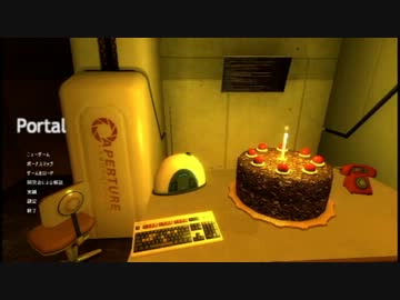 【Portal】新感覚・壁と壁繋ぎ合わせる系脱出ゲーム　Chamber.06(完)【実況】