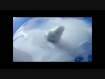 ダイラタンシー実験のために混合物を揺らしてみた（その１）