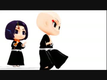 【MMD】ねんどろ風斑目一角モデル【BLEACH】