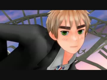 【APヘタリアMMD】眉毛で「Nostalogic」
