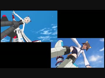 【MMD】ストライクウィッチーズOPサーニャ編4人欠員（セルフ比較）