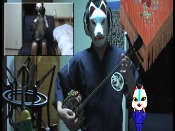 太陽曰く燃えよカオスを三線で弾いてみた【20％加速】