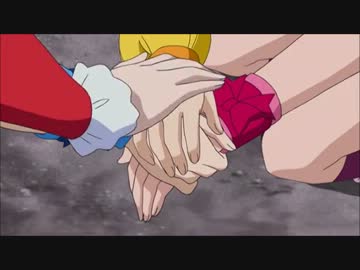 劇場版フレッシュプリキュア！戦闘シーンその2