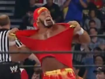 ハルク・ホーガン体操の映像を本家にしてみた