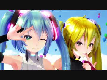 【MMD】アペミクとネルに「すーぱー☆あふぇくしょん」踊って貰った