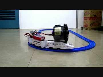 プラレールにダクテッドファンを乗せてみた