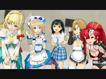 【MMD】 爆乳戦隊パイレンジャー　カメラワークモーション配布　♂ｐ式