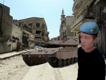 停戦監視おじさん