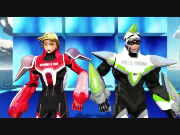 【MMDタイバニ】ガワバディが多面体ステージでZIGG-ZAGG