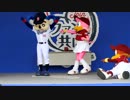 【ドアラ】中日vs楽天 マスコット対決 2012/6/9【クラッチ】