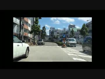 【名古屋走り】強引車線変更割込、指示器なし、日産Y33グロリアおっさん