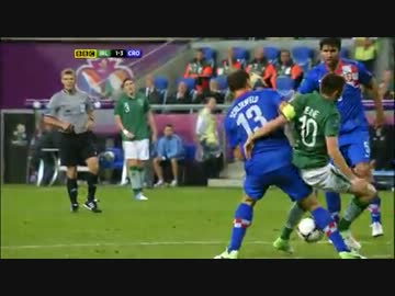 ゆーろ２０１２　くろあちあ　対　あいるらんど　ごーるはいらいと