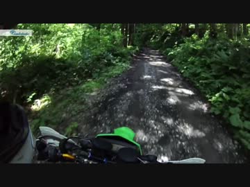 【山菜】KLX林道珍道中【南蔵王林道編】