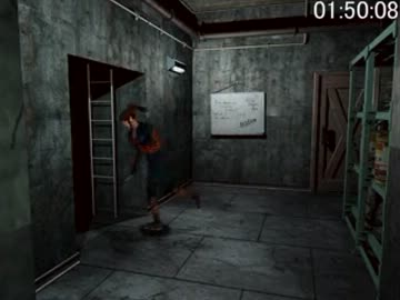 PC版バイオハザード2 ノーセーブでナイフ殲滅 クレア表 Part4