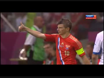 ゆーろ２０１２　ぎりしゃ　対　ろしあ　ごーるはいらいと