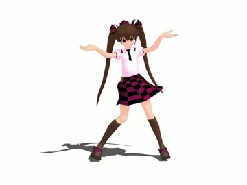 【MikuMikuDance】姫海棠はたてモデルテストその-1【東方MMD】